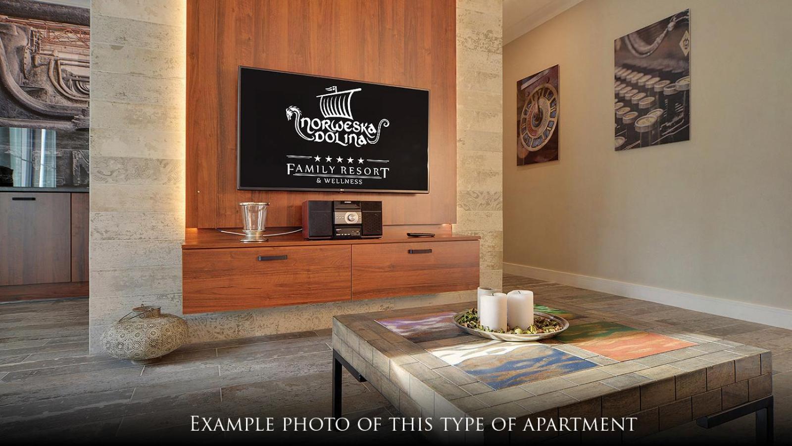 Norweska Dolina Family&Pet-Friendly Resort ชกลาร์สกา ปอเรมบา ภายนอก รูปภาพ Example photo of this type of apartment