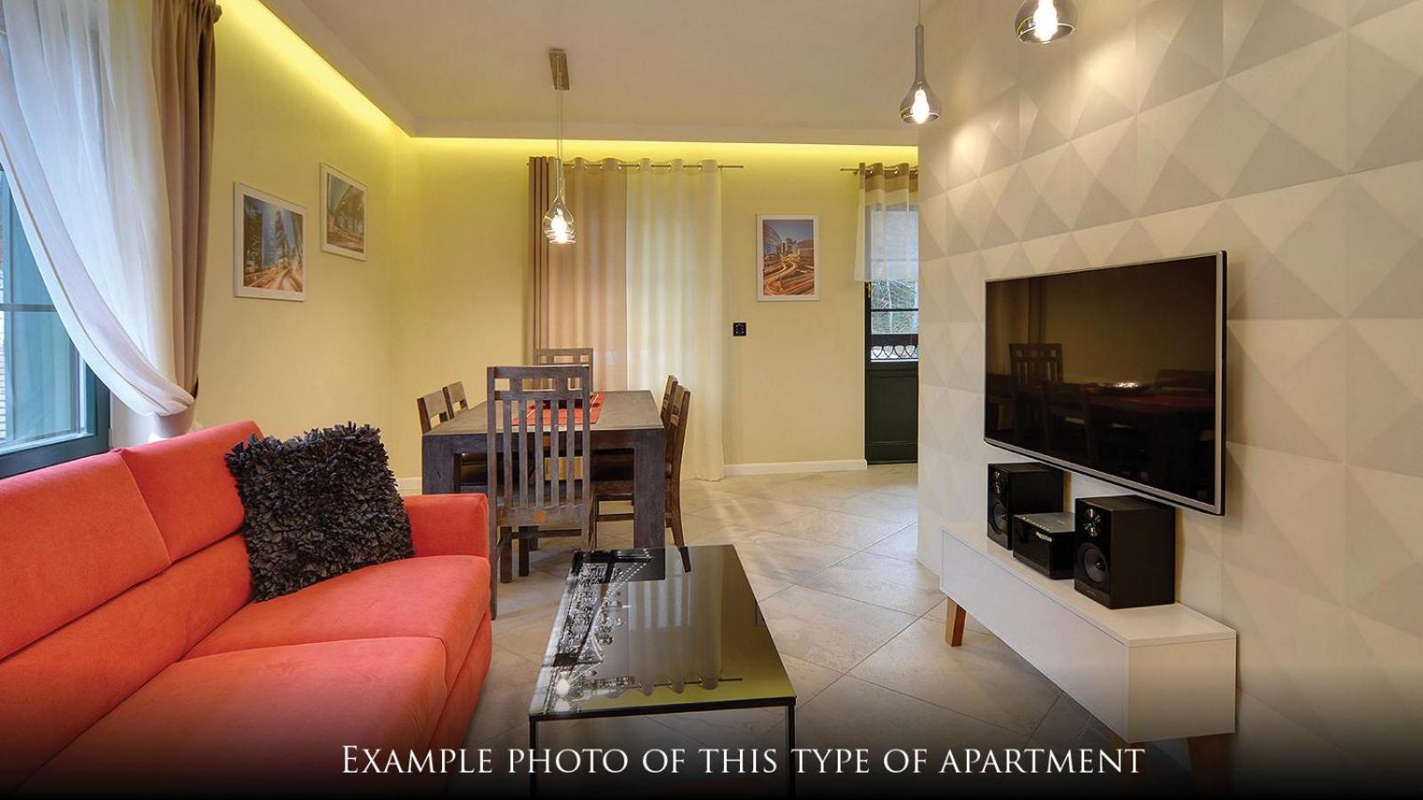 Norweska Dolina Family&Pet-Friendly Resort ชกลาร์สกา ปอเรมบา ภายนอก รูปภาพ Example of a 2-bedroom apartment