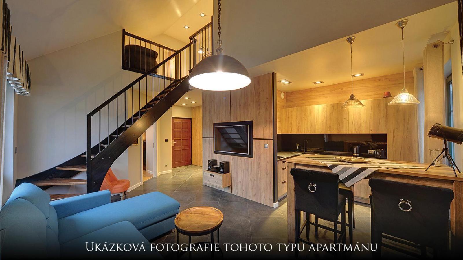 Norweska Dolina Family&Pet-Friendly Resort ชกลาร์สกา ปอเรมบา ภายนอก รูปภาพ Interior of a typical apartment